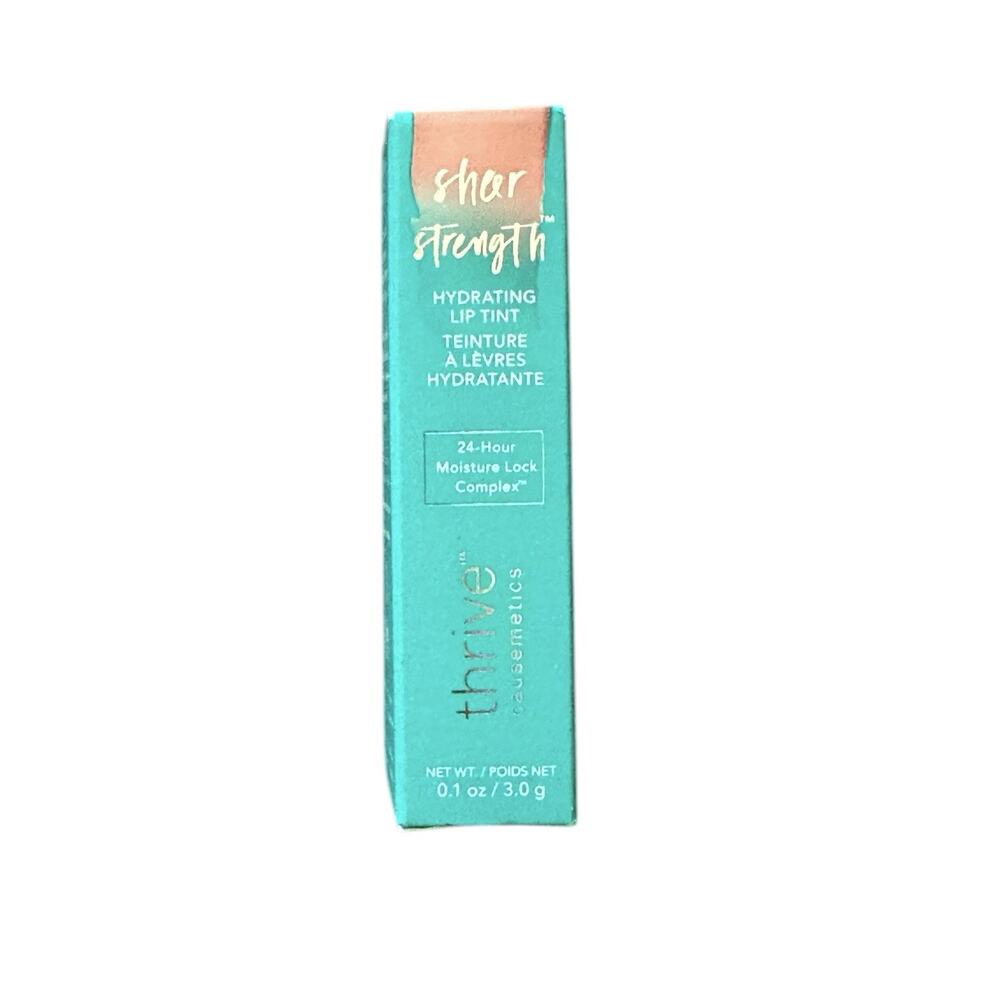 Brand NEW Thrive Sheer Strength Hydrating Lip Tint Melissa Sienna Full Sz